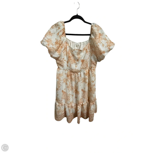 Dress Casual Short By Blu Pepper In White, Size: L