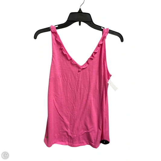 Top Sleeveless Designer By Lilly Pulitzer In Pink, Size: S