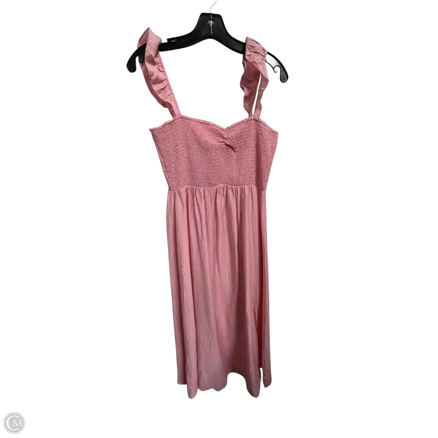 Dress Casual Midi By Lush In Pink, Size: M