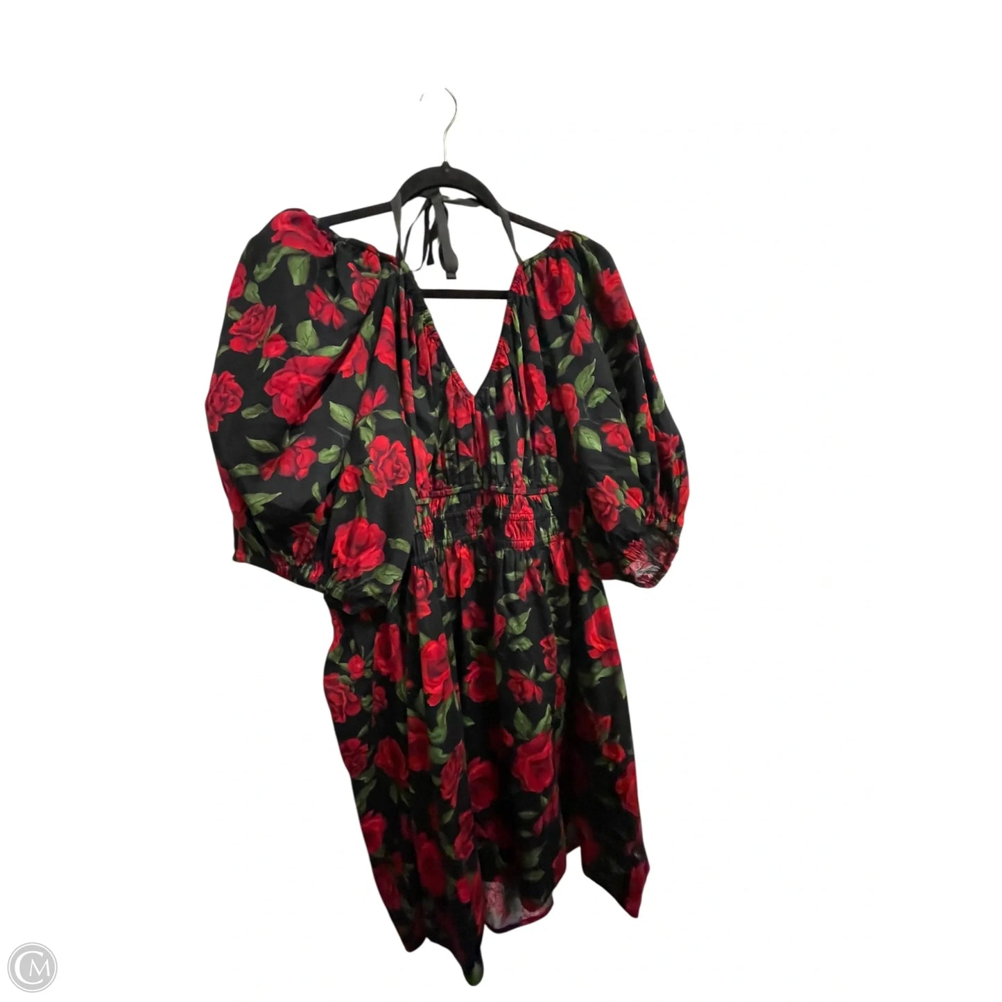 Dress Casual Short By Old Navy In Black & Red, Size: Xl