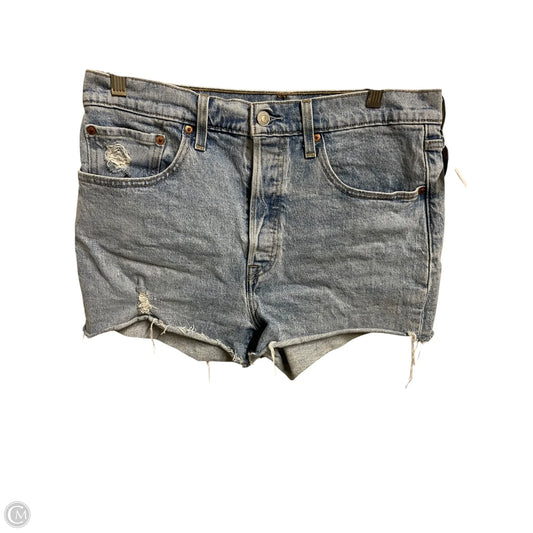 Shorts By Levis In Blue Denim, Size: 12