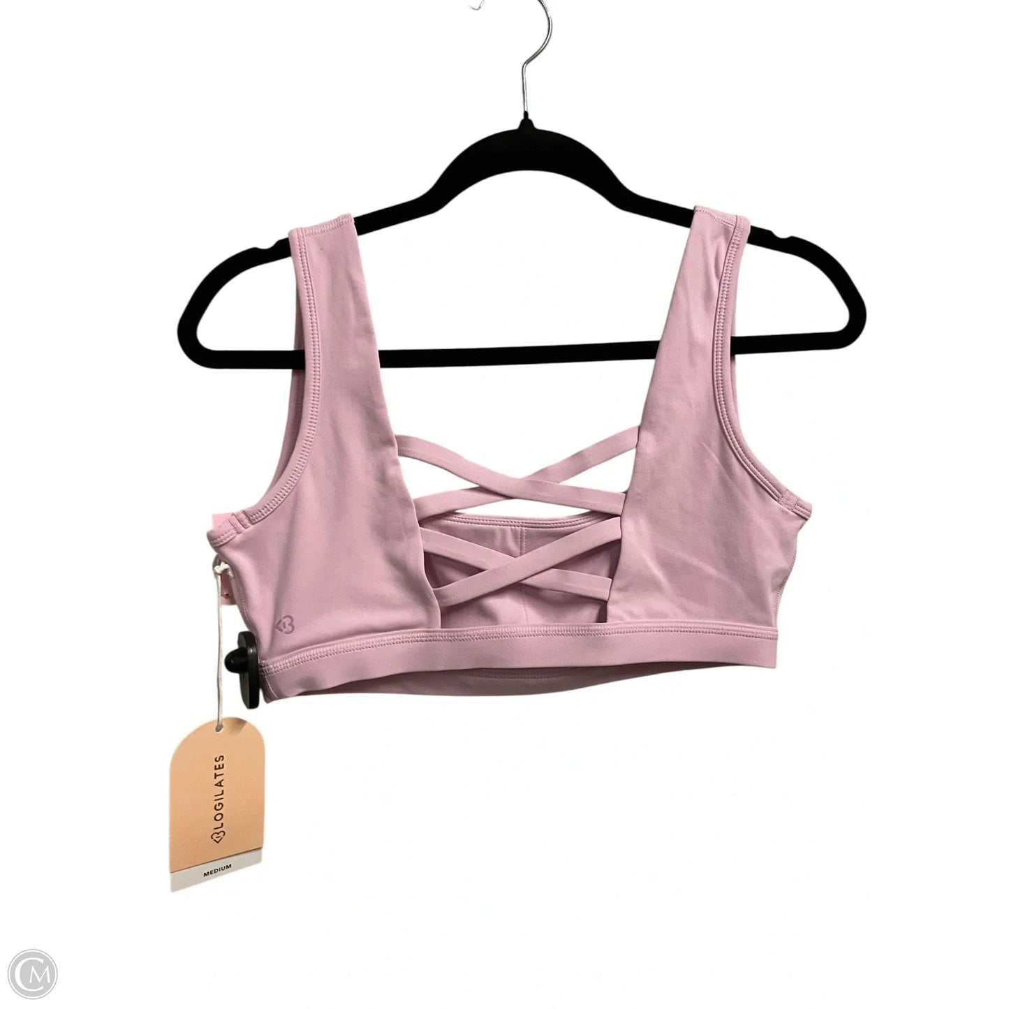 Athletic Bra By Clothes Mentor In Pink, Size: M