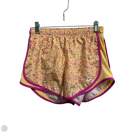 Athletic Shorts By Nike Apparel In Yellow, Size: S