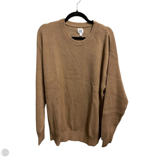 Sweater By Gap In Brown, Size: L