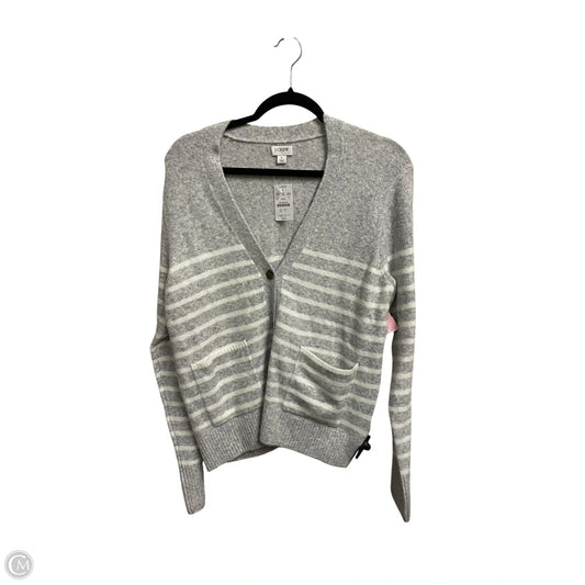 Sweater Cardigan By J. Crew In Grey, Size: L