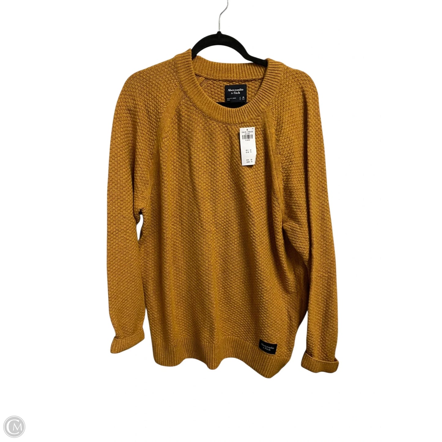 Sweater By Abercrombie And Fitch In Yellow, Size: Xl