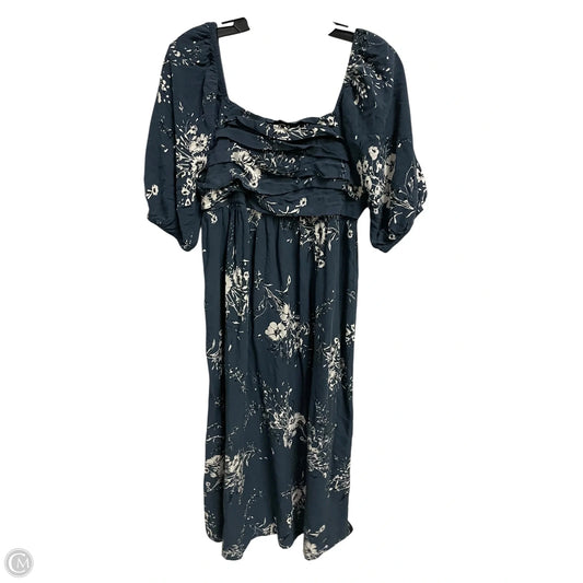 Dress Casual Maxi By Maurices In Blue, Size: M
