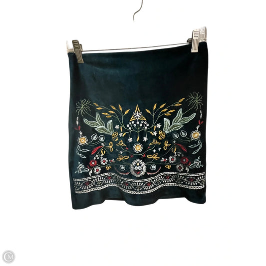 Skirt Midi By Clothes Mentor In Green, Size: S