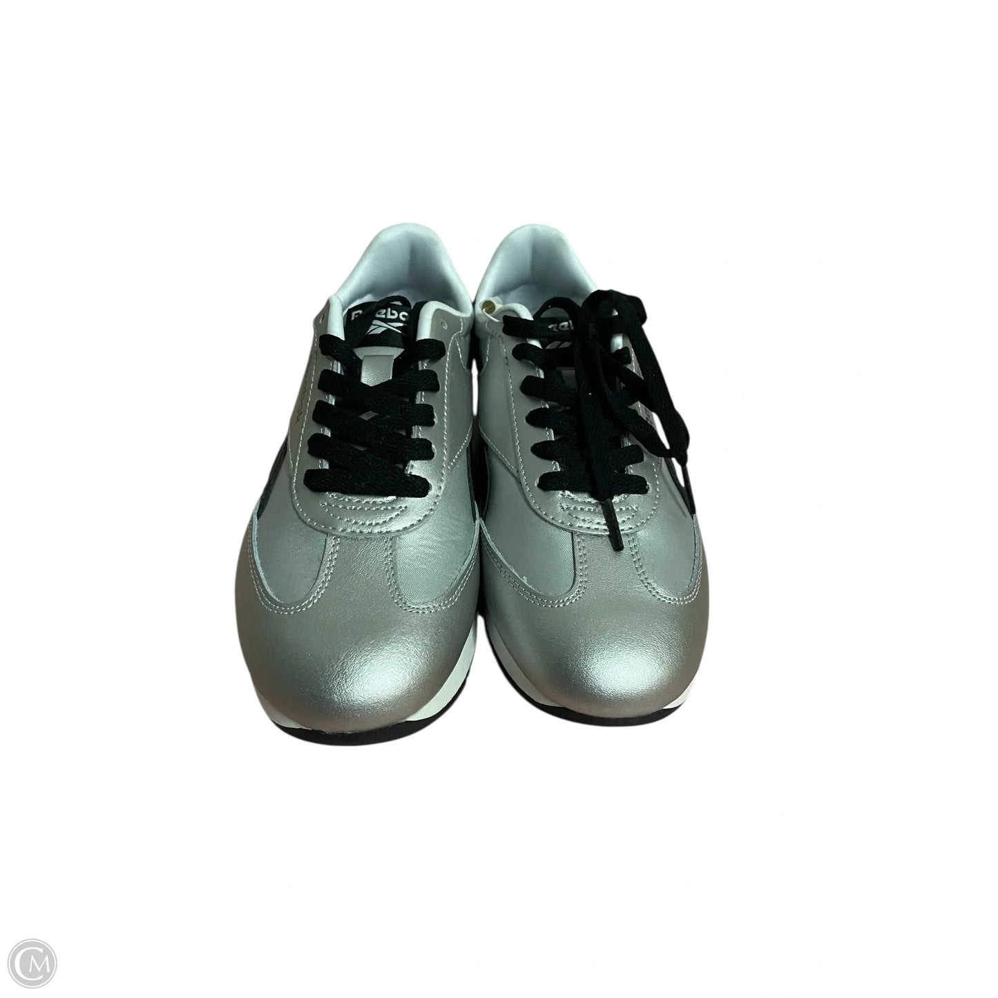 Shoes Athletic By Reebok In Silver, Size: 8