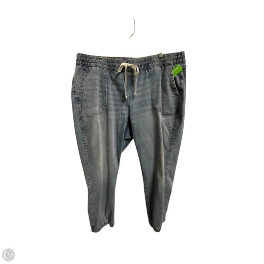 Jeans Straight By Lane Bryant In Blue Denim, Size: 20