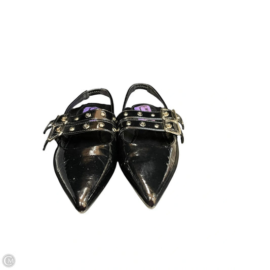 Shoes Flats By Clothes Mentor In Black, Size: 8
