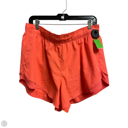 Athletic Shorts By Athletic Works In Orange, Size: Xl