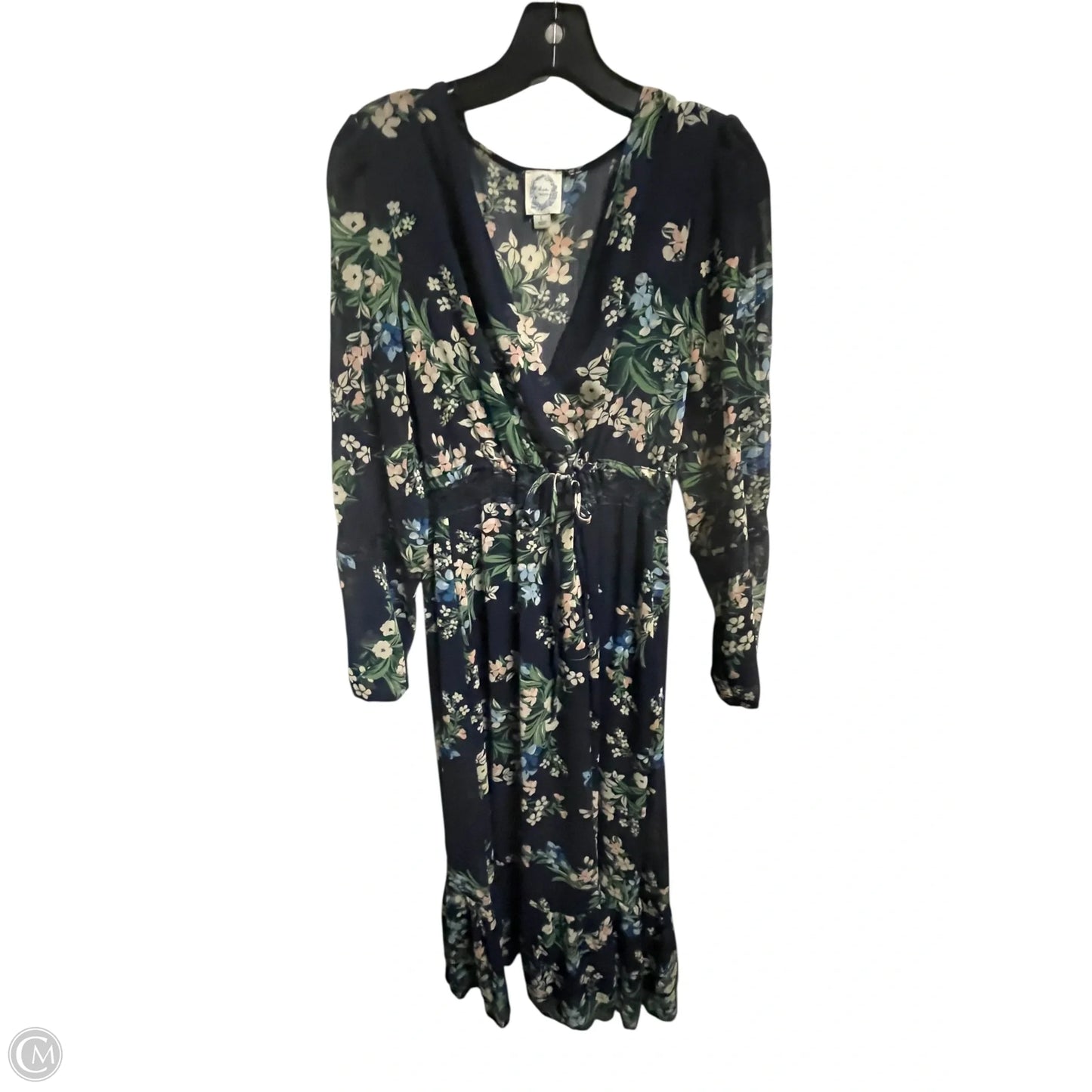 Dress Casual Maxi By Blue Rain In Navy, Size: L