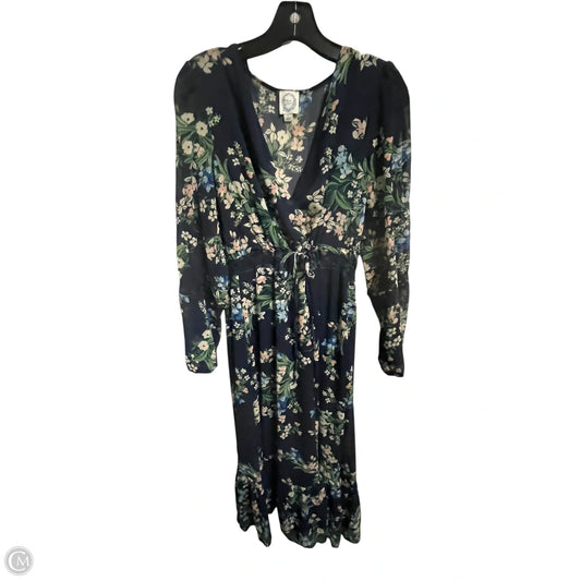 Dress Casual Maxi By Blue Rain In Navy, Size: L