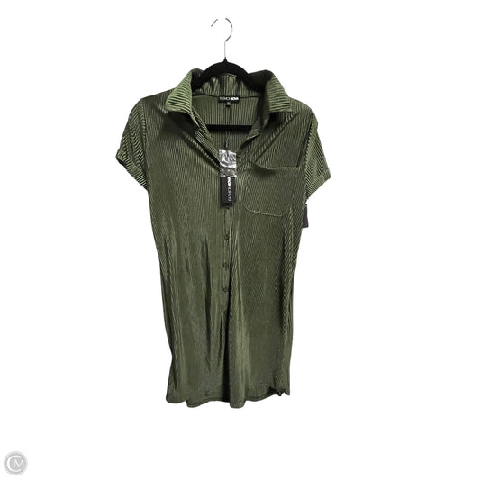 Dress Casual Short By Fashion Nova In Green, Size: M