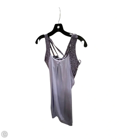Athletic Tank Top By Lululemon In Purple & Tan, Size: 6