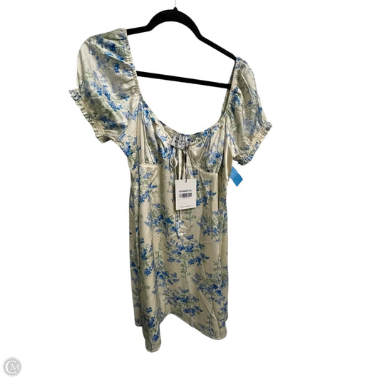 Dress Casual Short By Hello Molly In Blue, Size: Xl