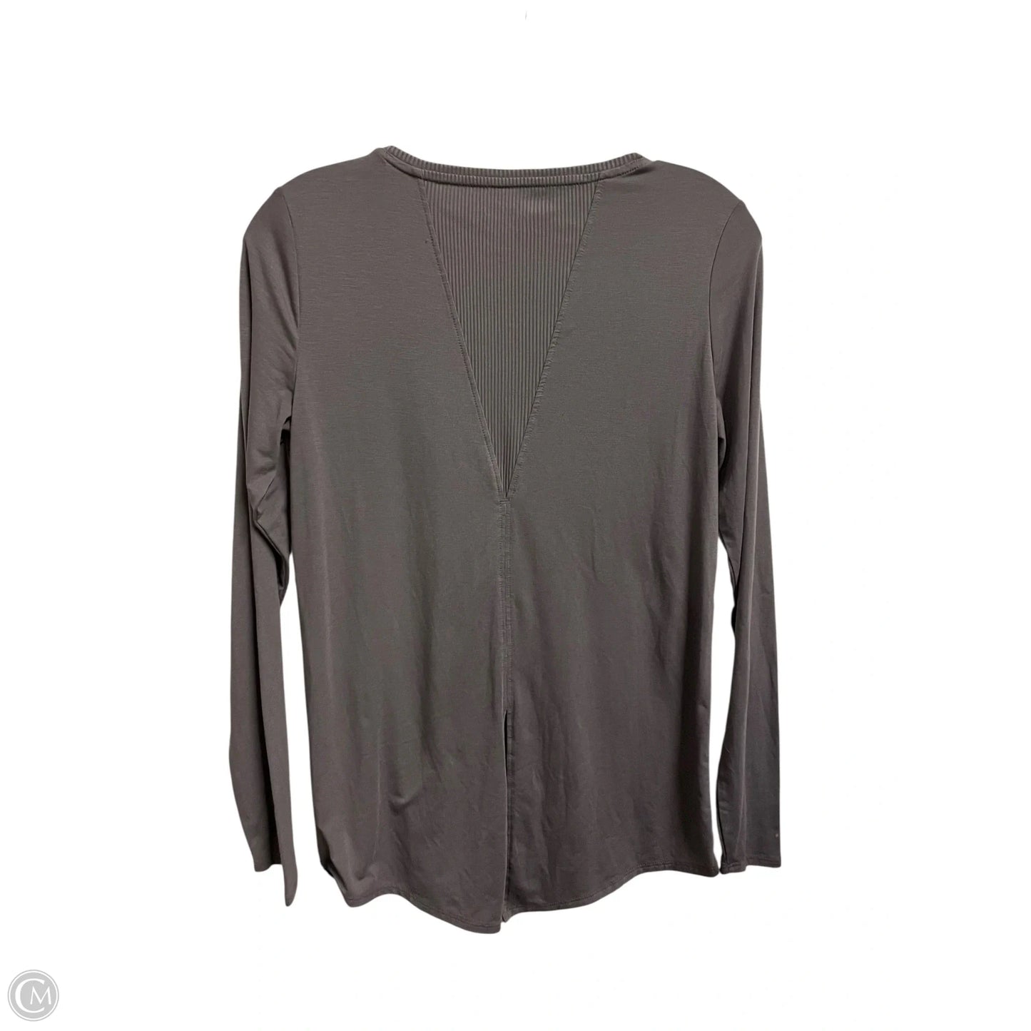 Athletic Top Long Sleeve Collar By Athleta In Purple, Size: Xs