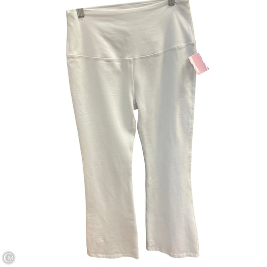 Athletic Leggings By Splits59 In White, Size: L