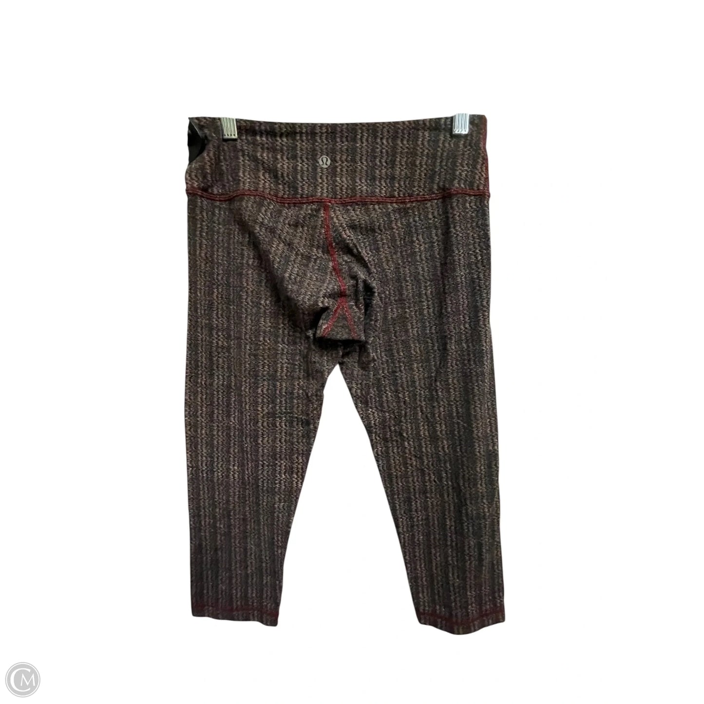 Athletic Leggings By Lululemon In Multi-colored, Size: 4