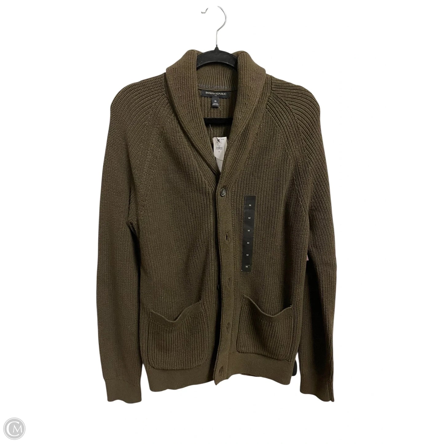 Sweater By Banana Republic In Green, Size: M