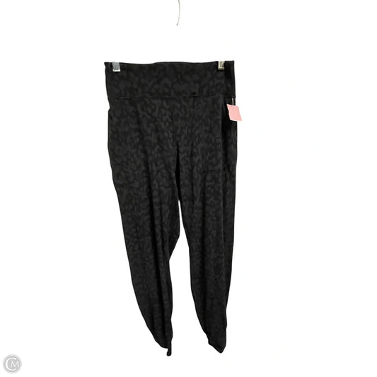 Athletic Pants By Lululemon In Black, Size: 6