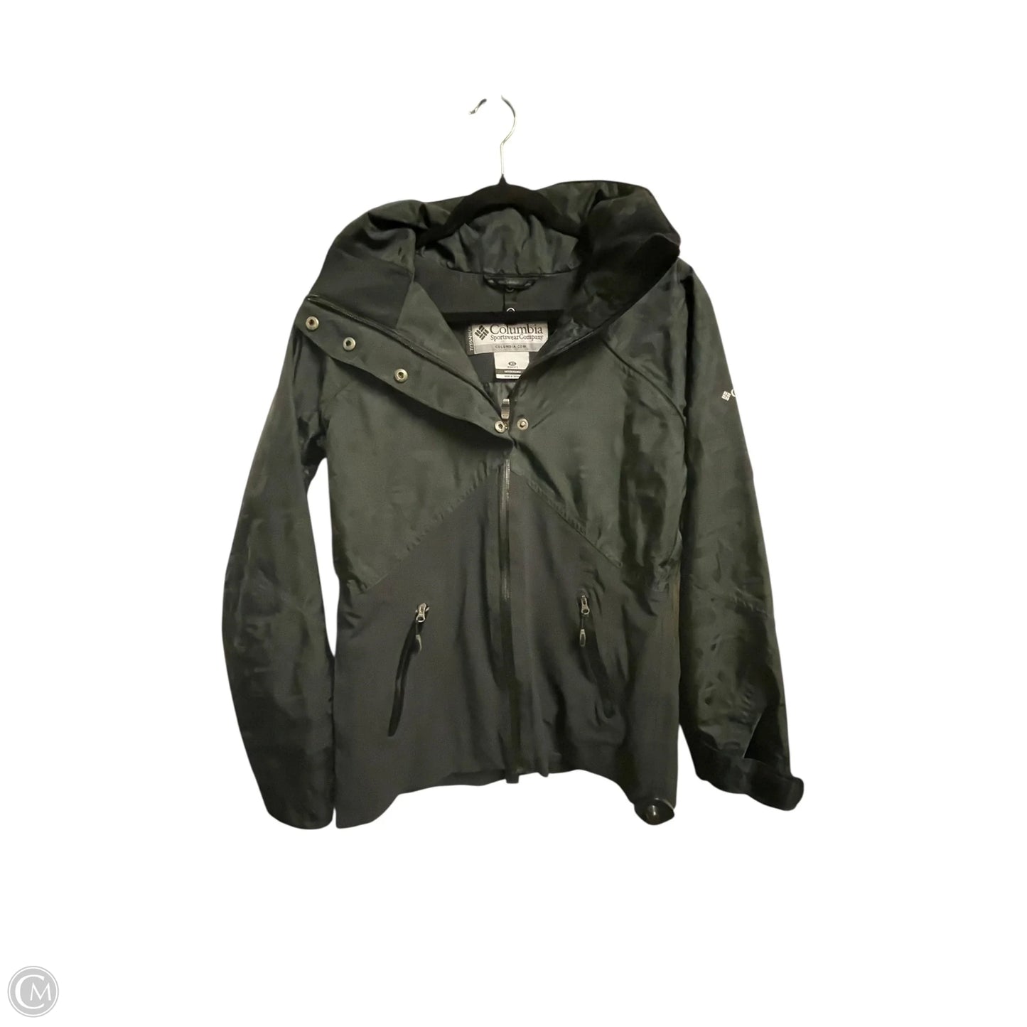 Jacket Windbreaker By Columbia In Black, Size: Xs