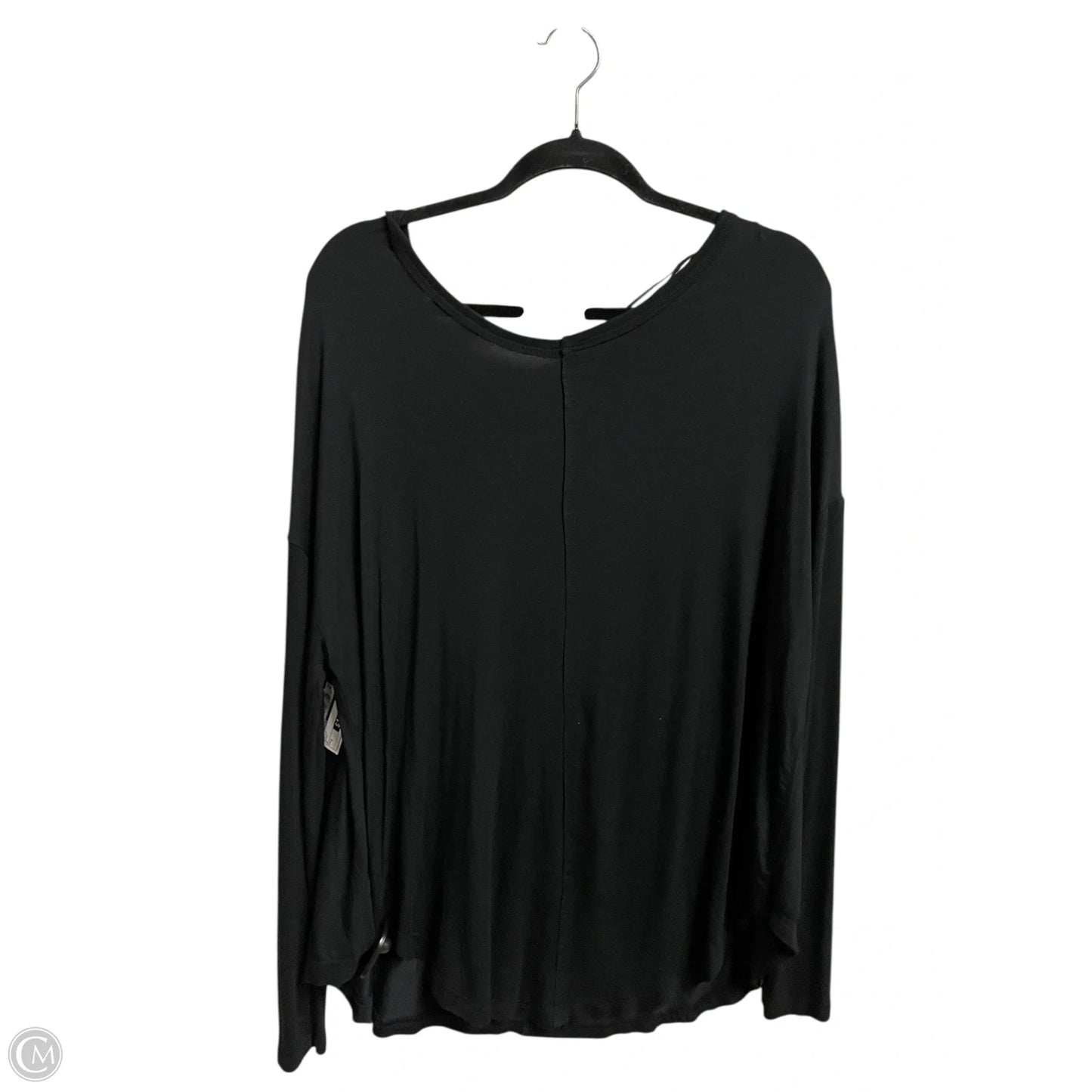 Top Long Sleeve By Free People In Black, Size: S