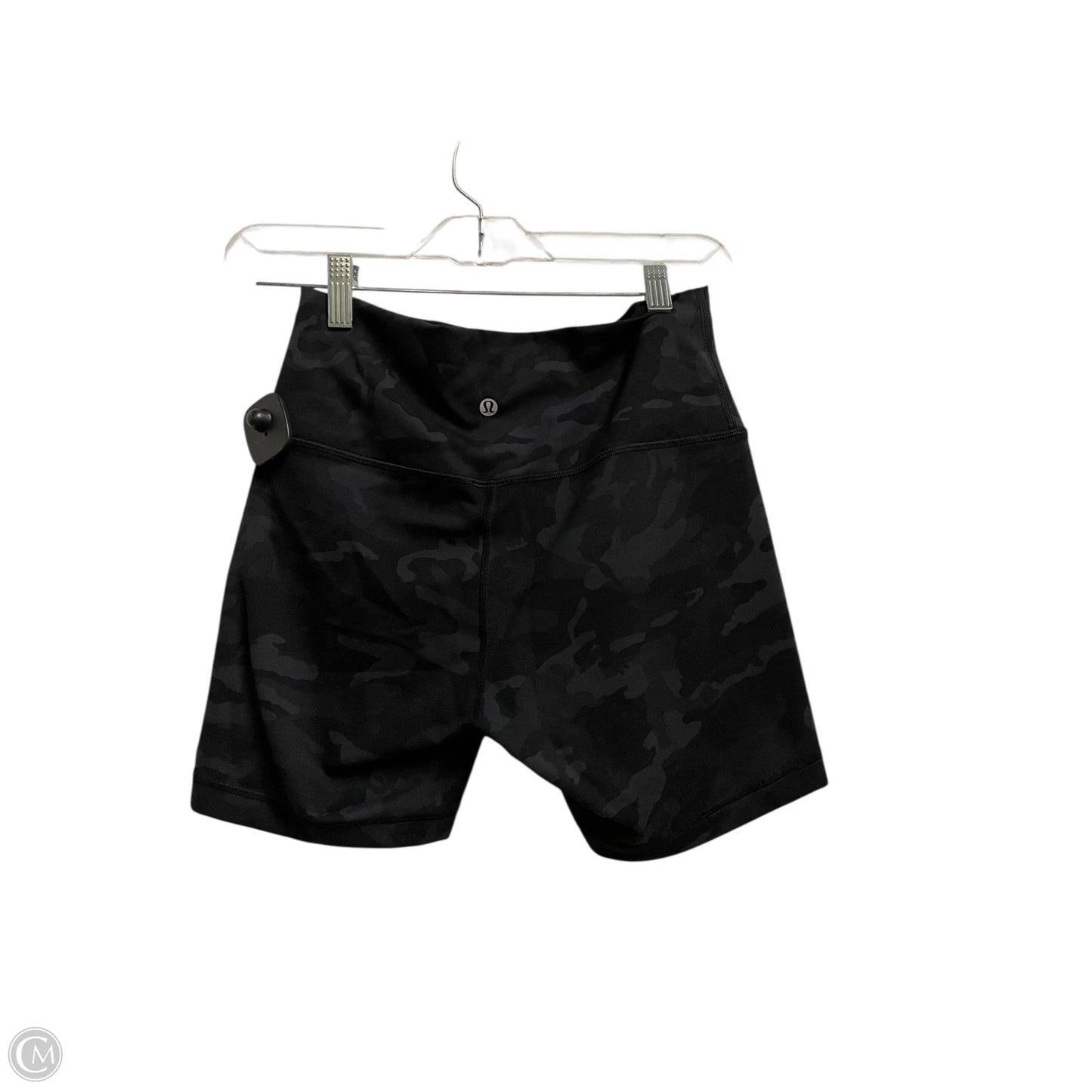 Athletic Shorts By Lululemon In Camouflage Print, Size: 8