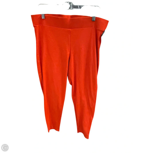 Pants Leggings By Torrid In Red, Size: 2x