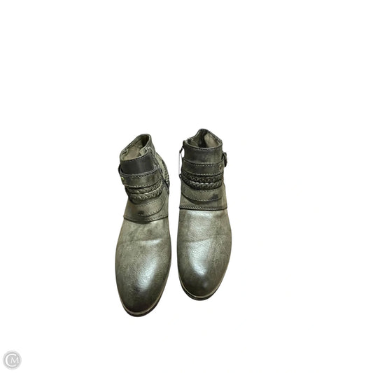 Boots Ankle Heels By Sugar In Brown, Size: 9.5