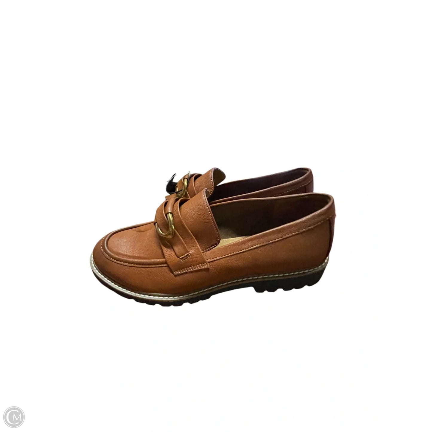 Shoes Flats By Sofft In Brown, Size: 9.5
