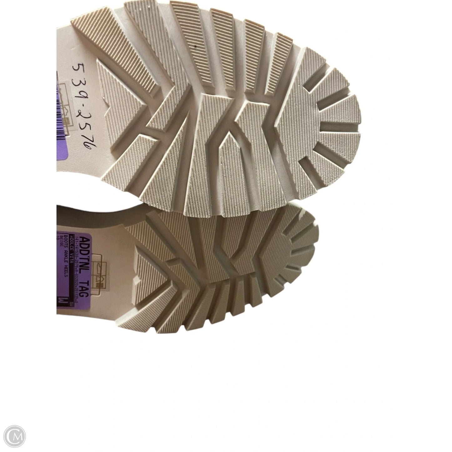 Boots Ankle Heels By Dolce Vita In Beige, Size: 10