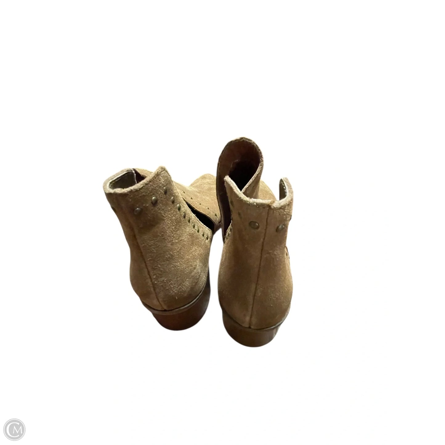 Boots Ankle Heels By Steve Madden In Brown, Size: 10