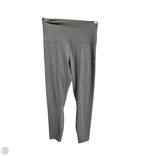 Athletic Leggings By Lululemon In Grey, Size: S
