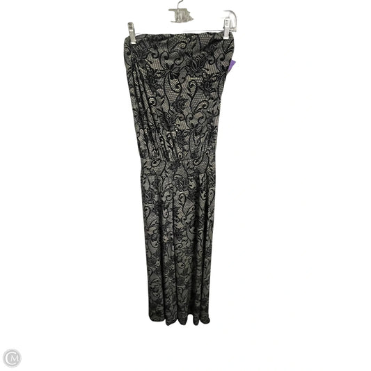 Jumpsuit By Clothes Mentor In Black & Tan, Size: S