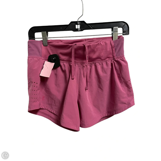 Athletic Shorts By Under Armour In Pink, Size: S