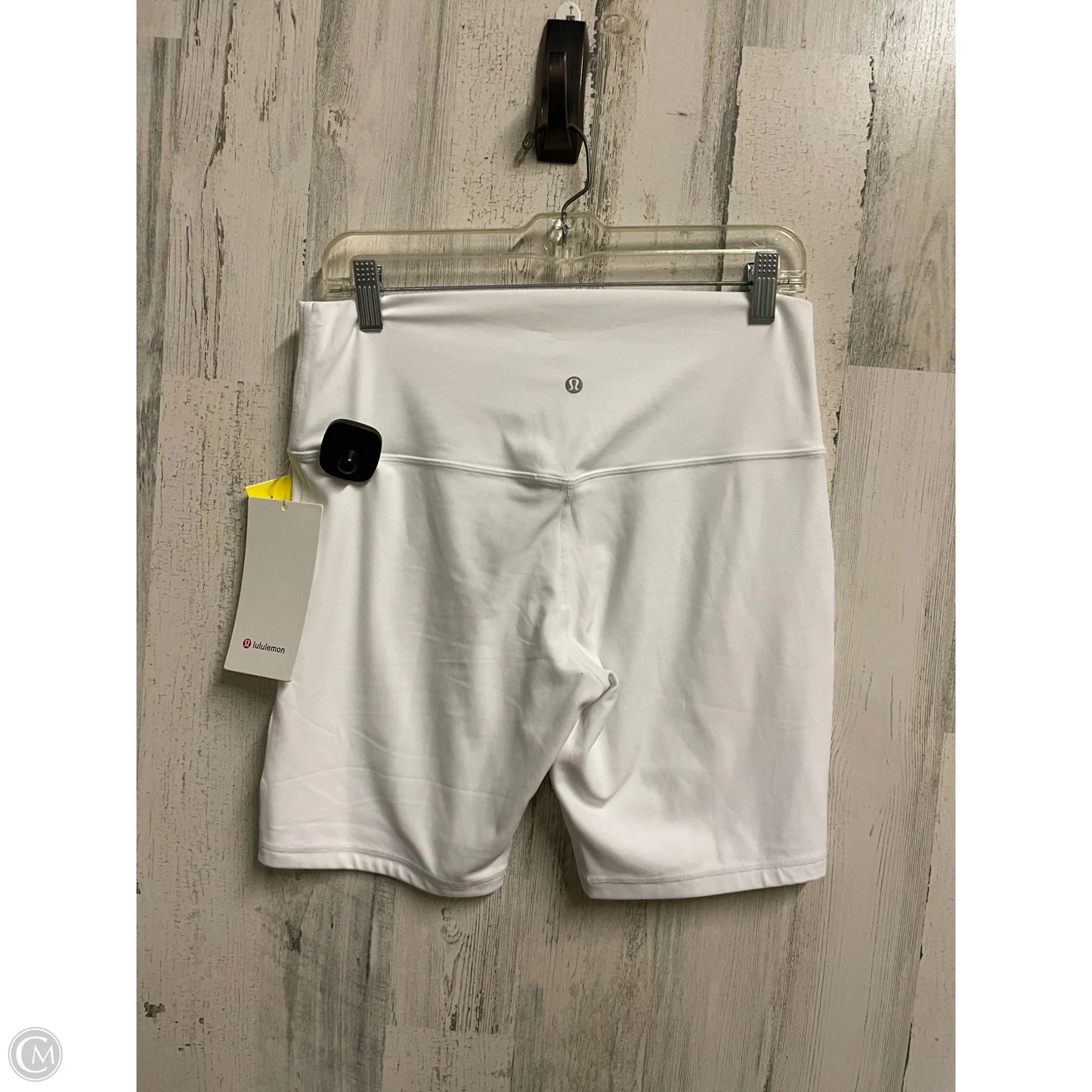 Athletic Shorts By Lululemon In White, Size: M