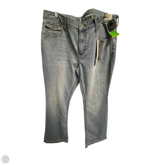 Jeans Boot Cut By No Boundaries In Blue, Size: 18