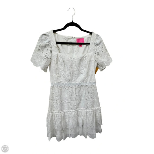 Dress Designer By Lilly Pulitzer In White, Size: 2