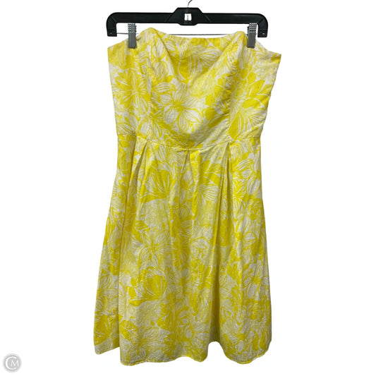Dress Designer By Lilly Pulitzer In Yellow, Size: 10