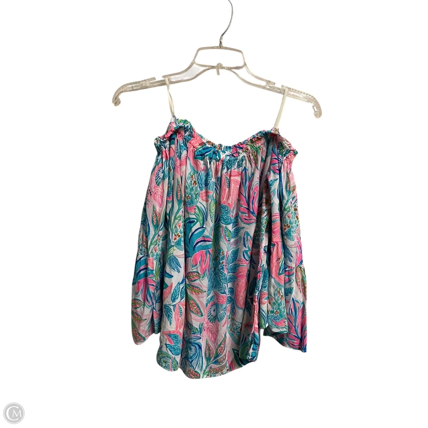 Top Long Sleeve Designer By Lilly Pulitzer In Multi-colored, Size: S