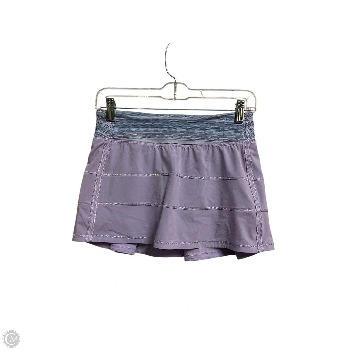 Athletic Shorts By Lululemon In Purple, Size: 4