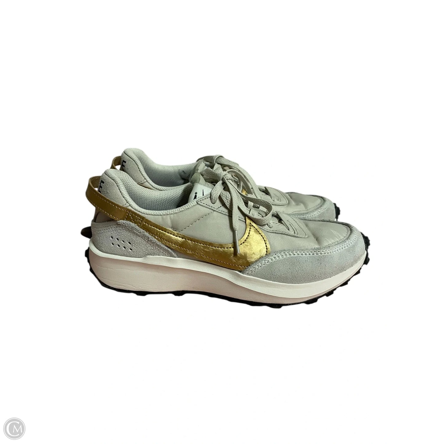 Shoes Sneakers By Nike In Cream, Size: 8