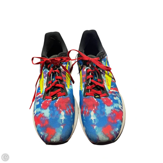 Shoes Athletic By Brooks In Multi-colored, Size: 9.5