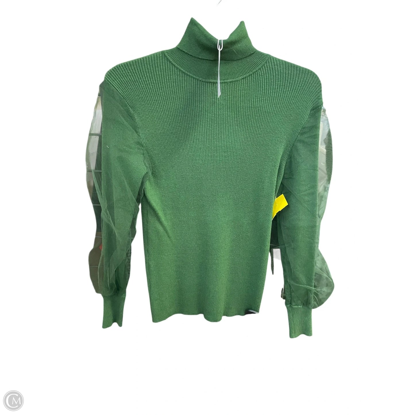 Top Long Sleeve By Clothes Mentor In Green, Size: M
