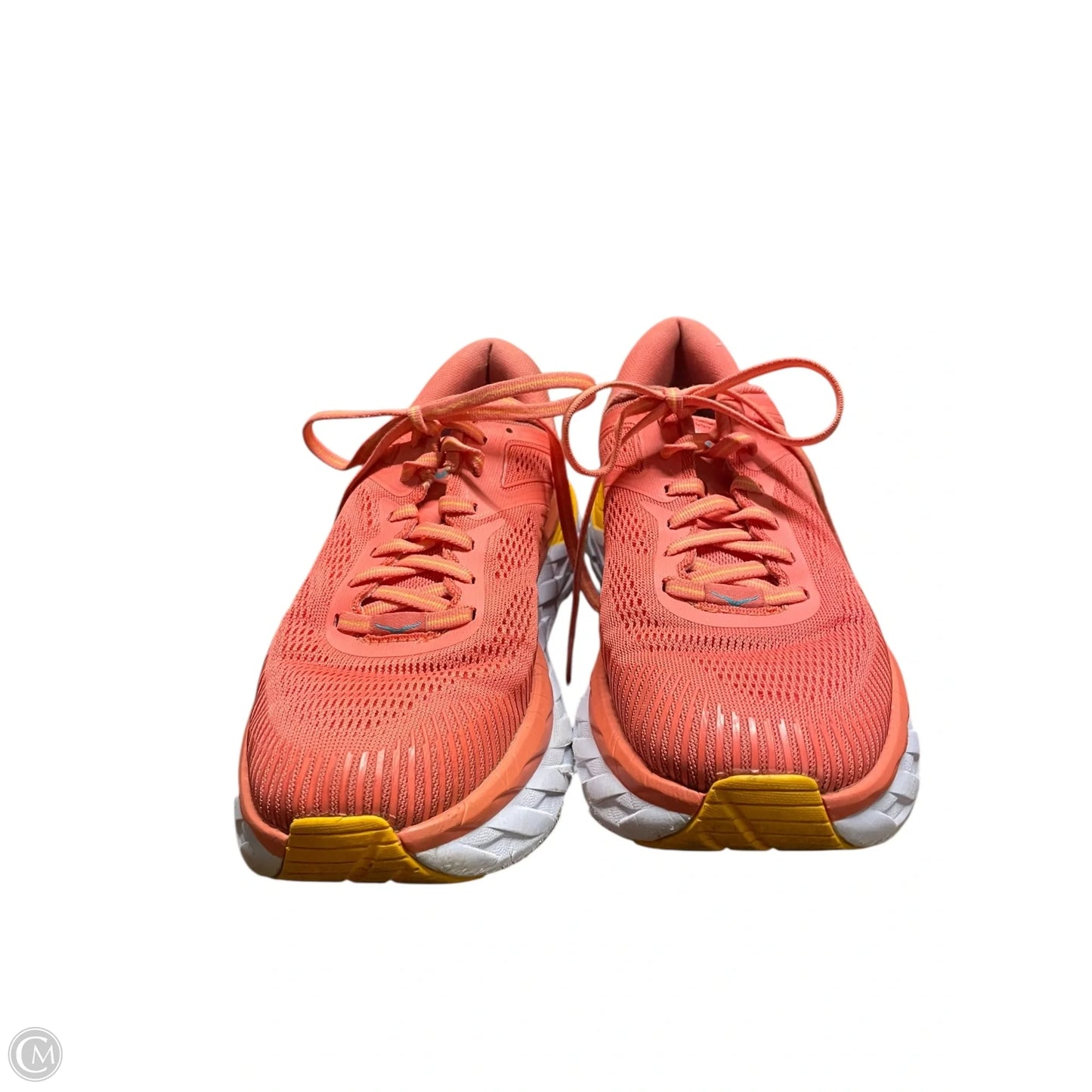 Shoes Athletic By Hoka In Orange, Size: 7.5