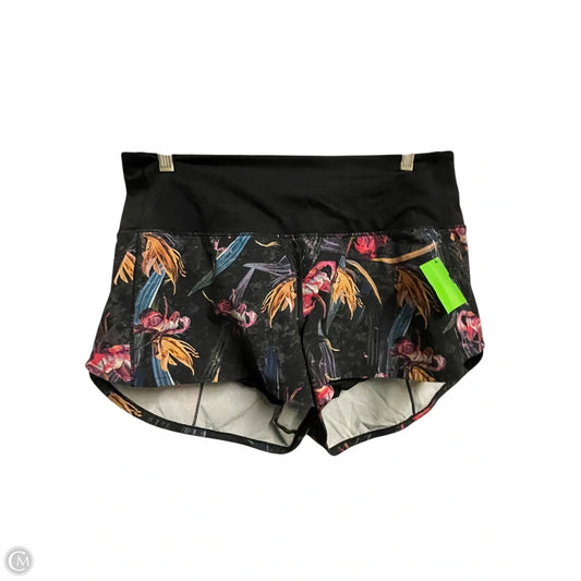Athletic Shorts By Lululemon In Multi-colored, Size: 10