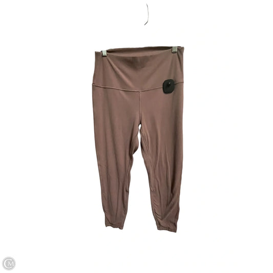 Athletic Leggings By Lululemon In Purple, Size: 10