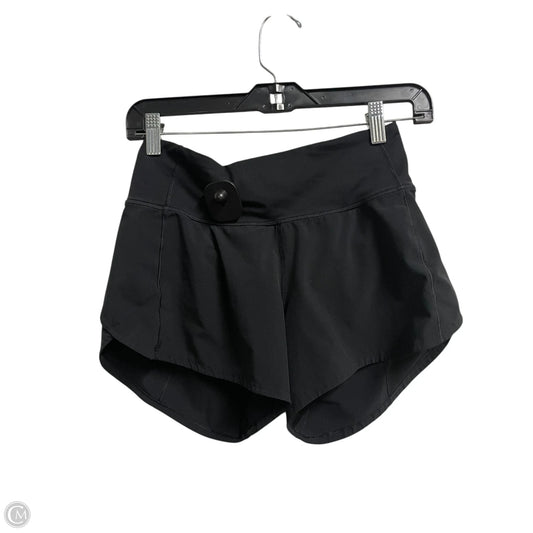 Athletic Shorts By Lululemon In Black, Size: 2